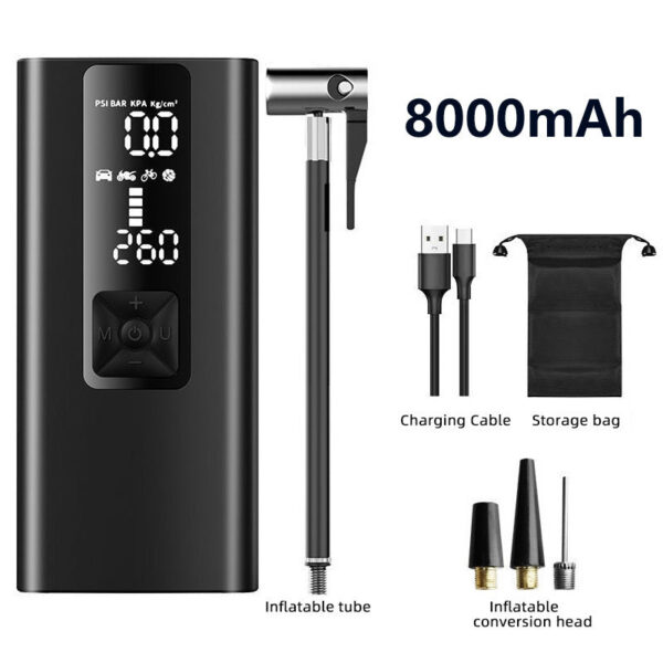 Electric Wireless Car Bicycle Tire Smart Air Inflator - Image 3