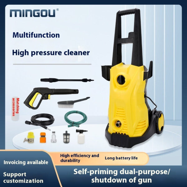 1400W High Pressure Automatic Car Washing Machine - Image 4