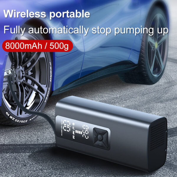 Electric Wireless Car Bicycle Tire Smart Air Inflator - Image 5