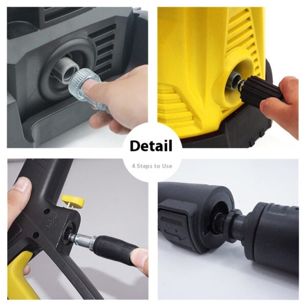 1400W High Pressure Automatic Car Washing Machine - Image 6